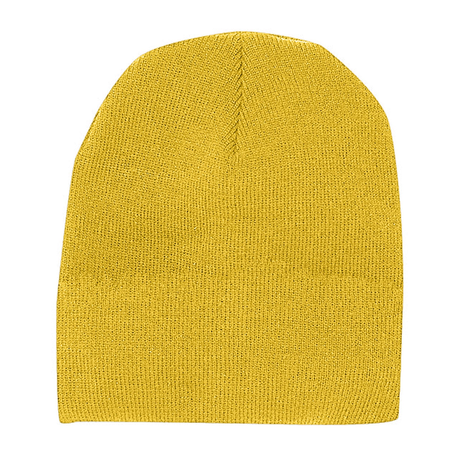 Cobra Cap Bean-s Knitted Beanie Short - Gold