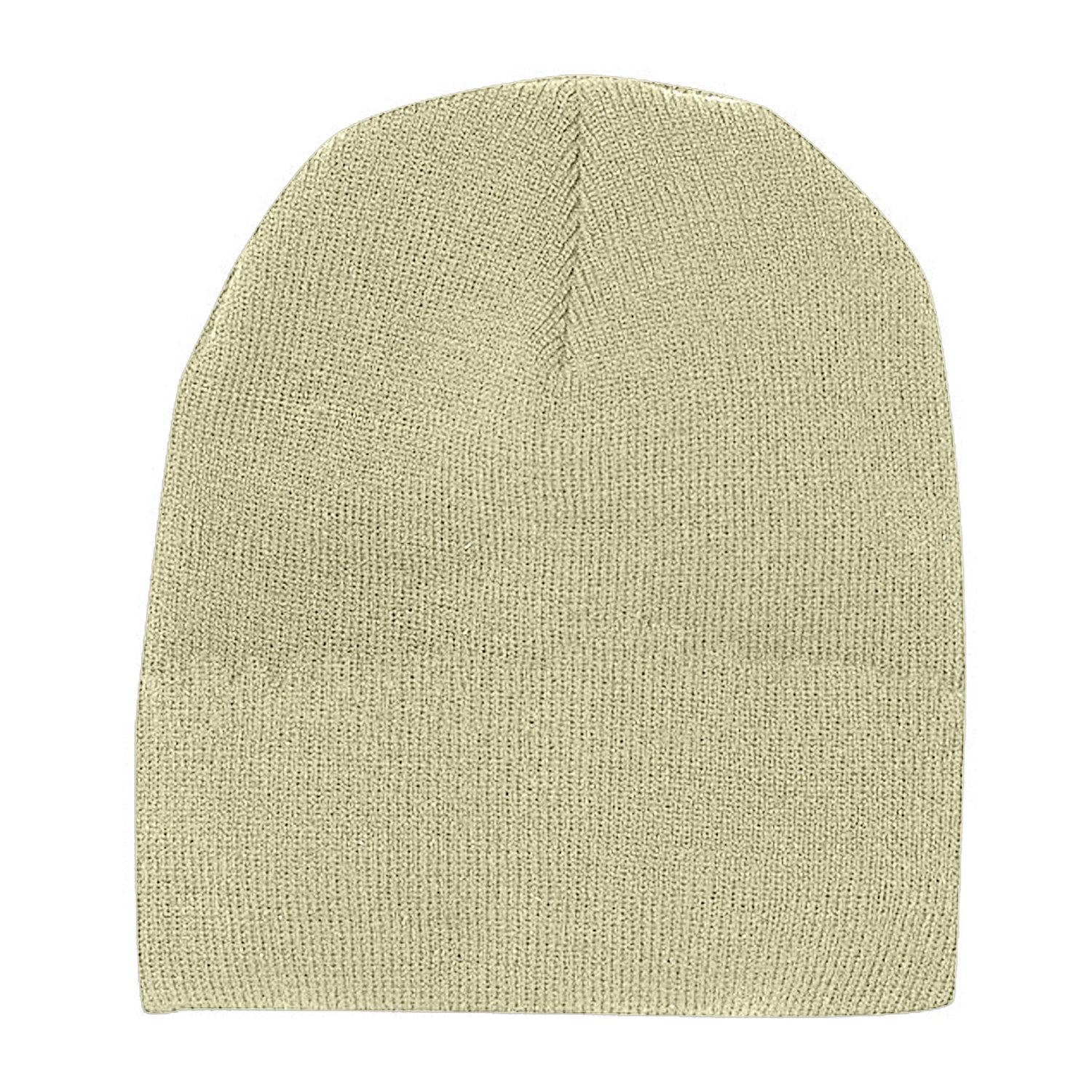 Cobra Cap Bean-s Knitted Beanie Short - Khaki