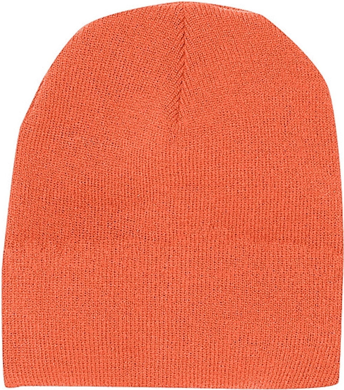 Cobra Cap Bean-s Knitted Beanie Short - Neon Orange