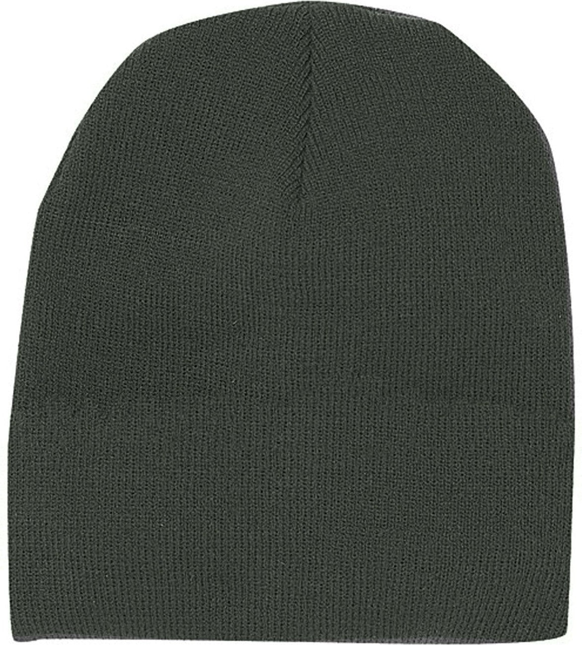 Cobra Cap Bean-s Knitted Beanie Short - Olive Green