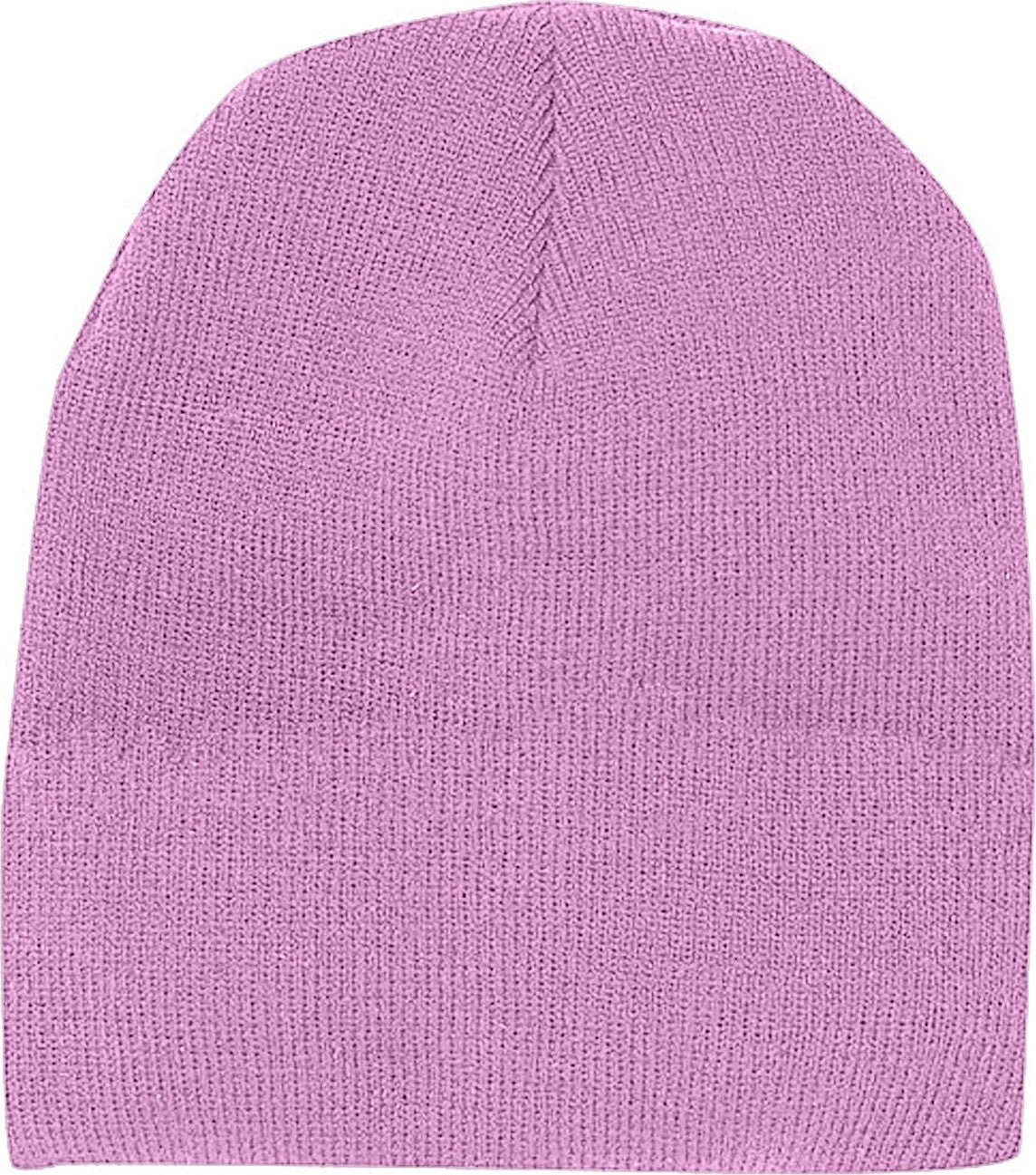 Cobra Cap Bean-s Knitted Beanie Short - Pastel Pink