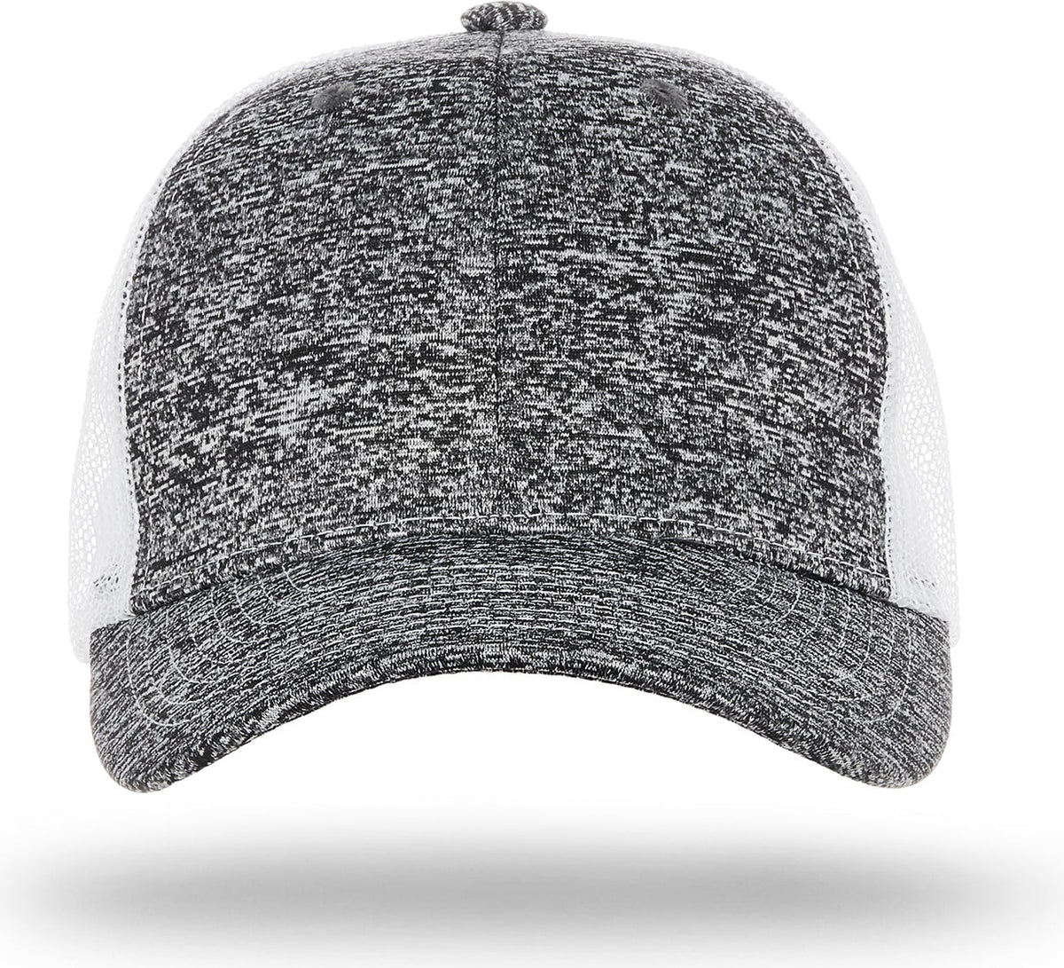 Cobra Cap Bj-6m 6 Panel Triblend Jersey Mesh - Charcoal White