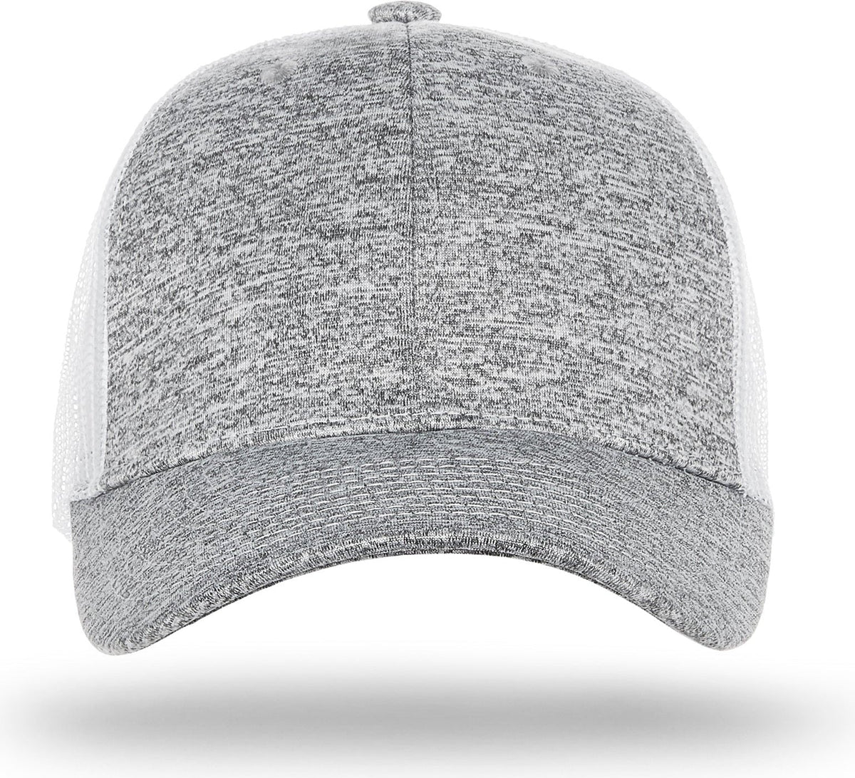 Cobra Cap Bj-6m 6 Panel Triblend Jersey Mesh - Heather White