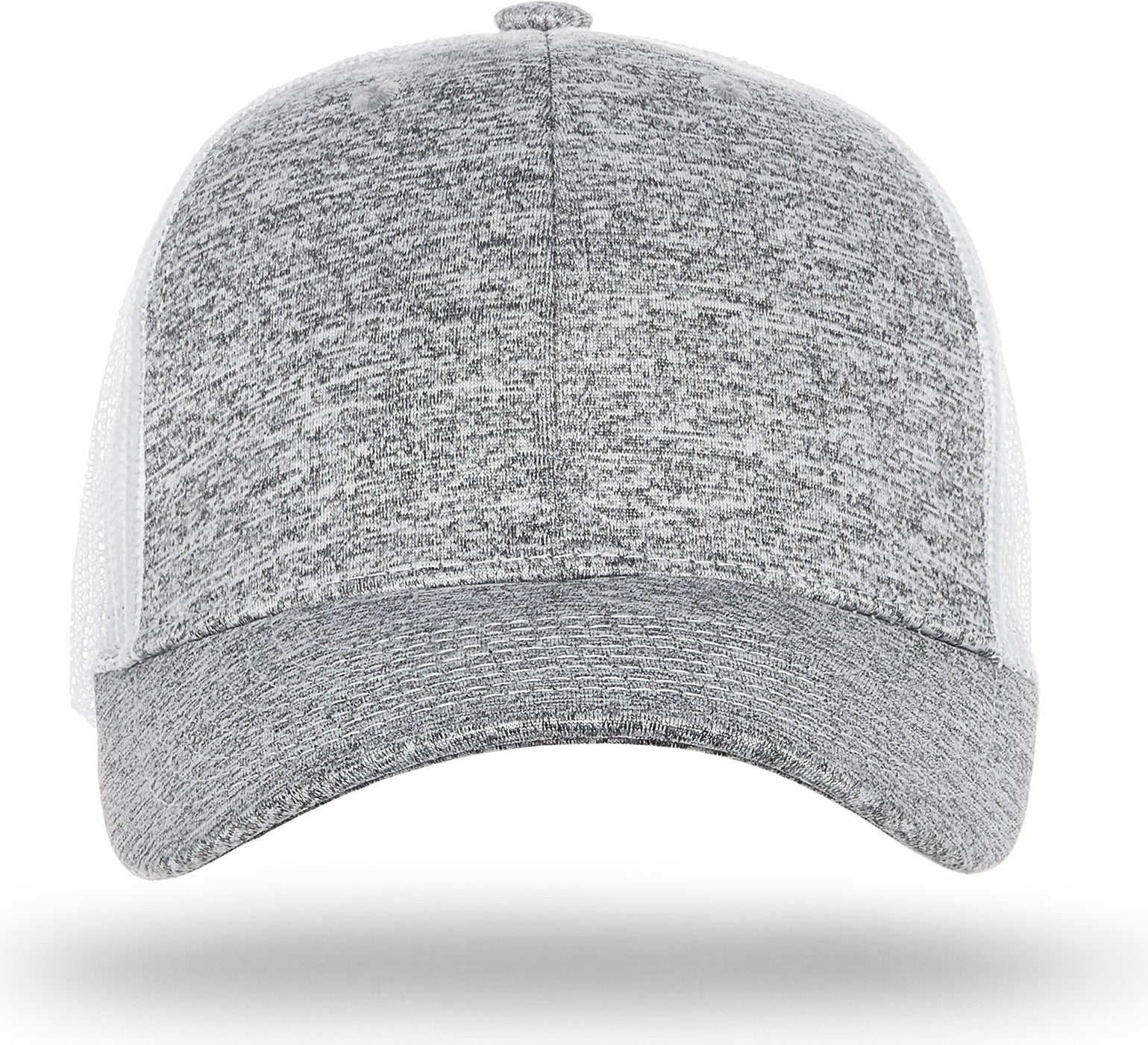 Cobra Cap Bj-6m 6 Panel Triblend Jersey Mesh - Heather White