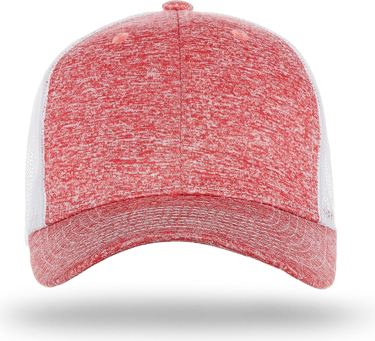 Cobra Cap Bj-6m 6 Panel Triblend Jersey Mesh - Red White