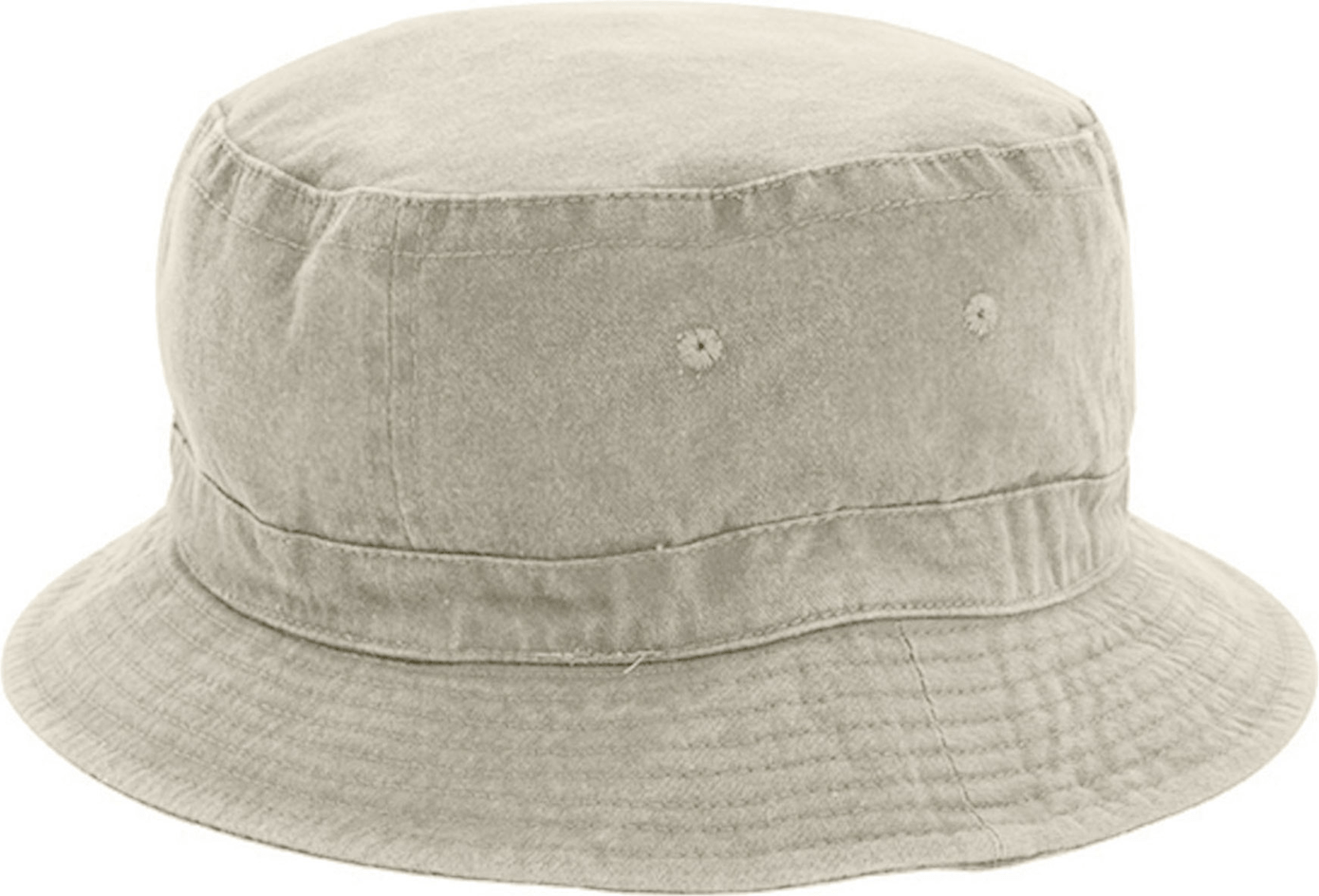 Cobra Cap Bkt Bucket Washed Cotton - Stone Elastic e - 7’’ - 7 5/8’’
