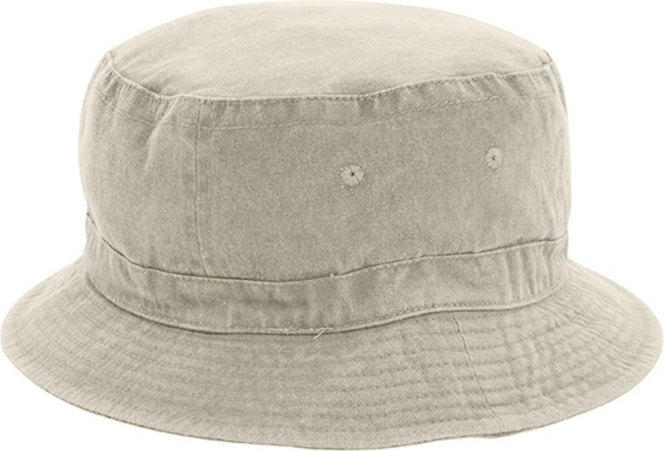 Cobra Cap Bkt Bucket Washed Cotton - Stone s - 6 3/4’’ - 7 1/8’’
