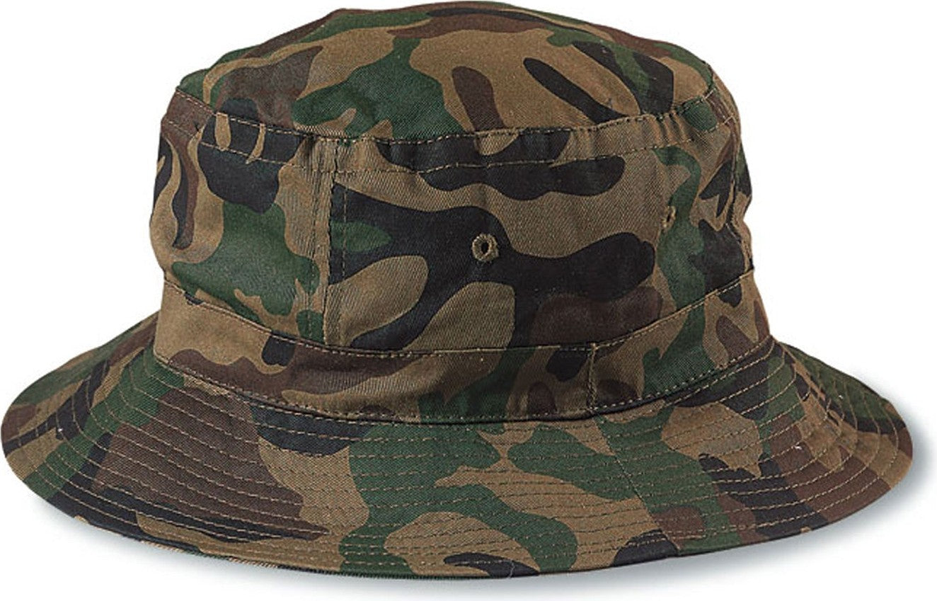 Cobra Cap Bkt-c Bucket Camo Hat - Military Green