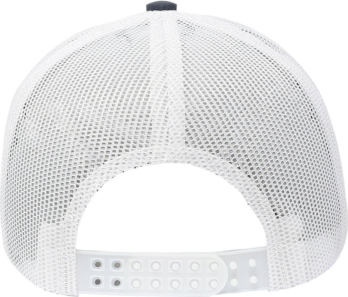Cobra Cap C112 6 Panel Structured Poly/cotton Front Mesh Back - Charcoal White