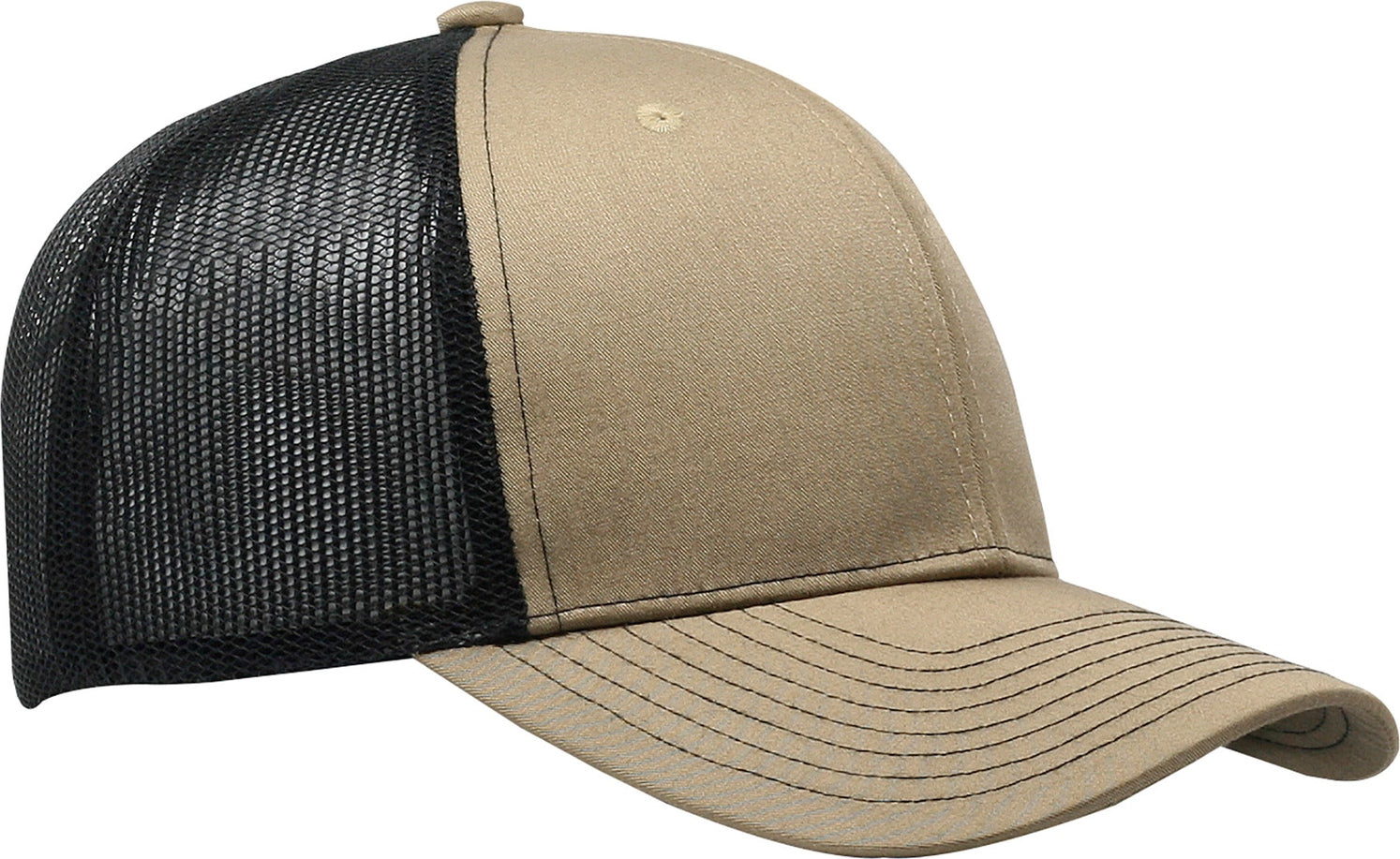 Cobra Cap C112 6 Panel Structured Poly/cotton Front Mesh Back - Coyotebrown Black