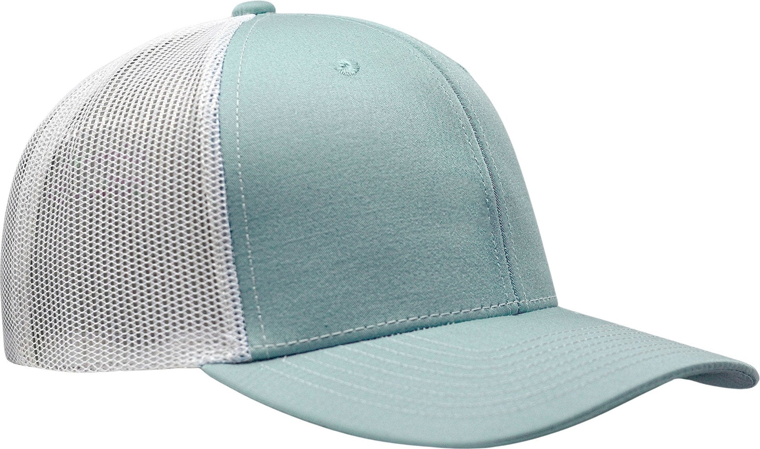 Cobra Cap C112 6 Panel Structured Poly/cotton Front Mesh Back - Aqua White
