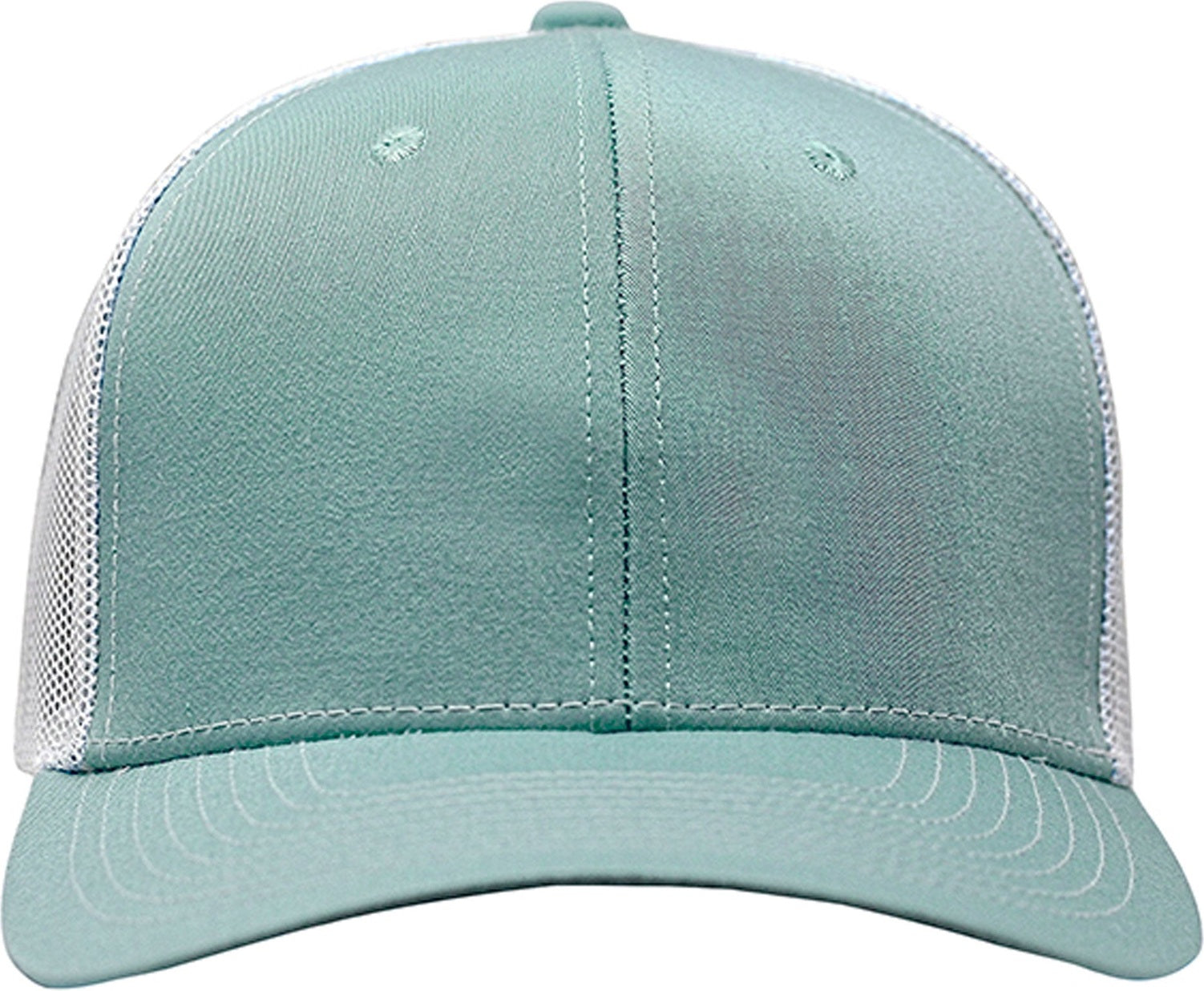 Cobra Cap C112 6 Panel Structured Poly/cotton Front Mesh Back - Aqua White