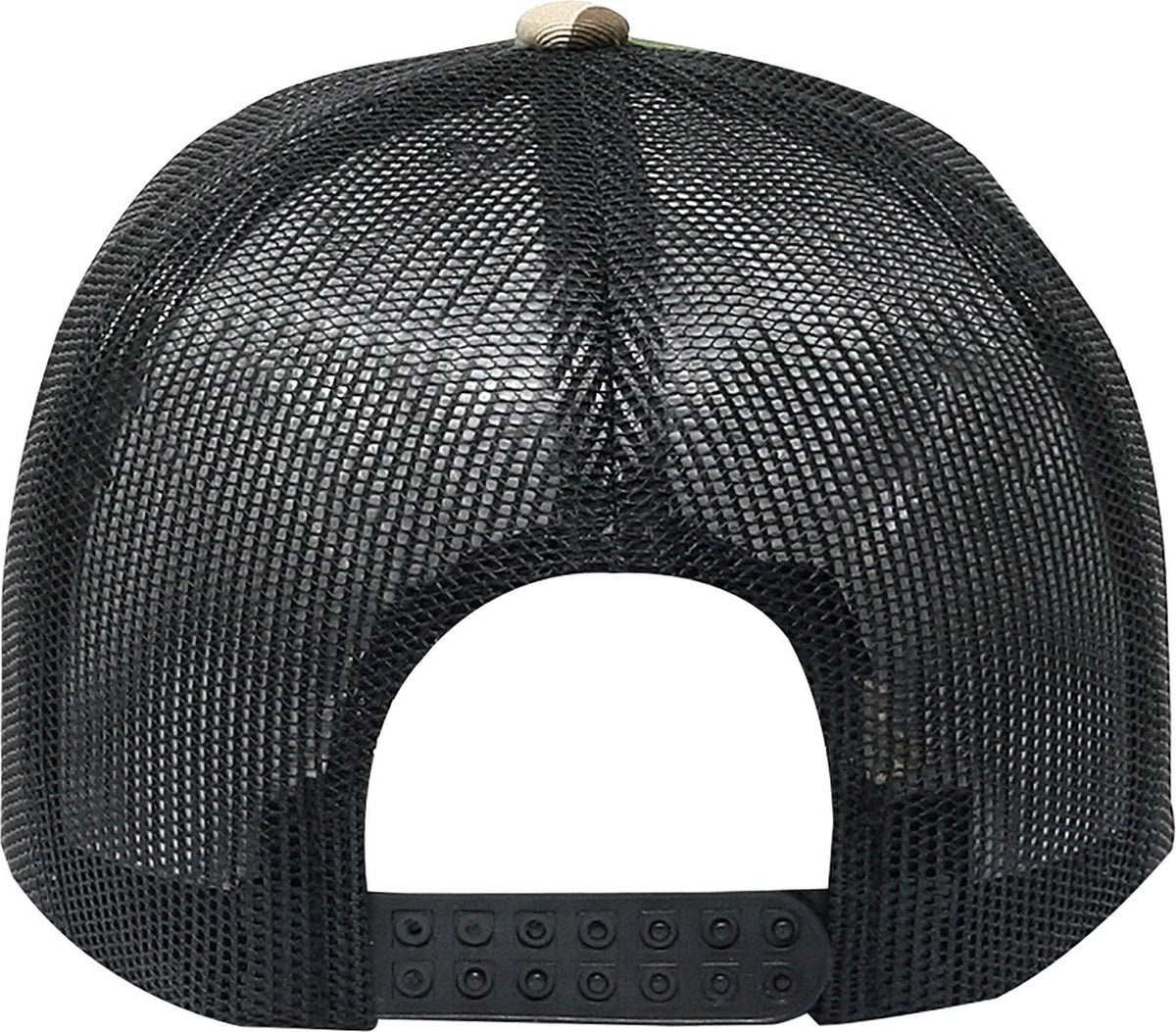 Cobra Cap C112 6 Panel Structured Poly/cotton Front Mesh Back - Army Green Camo Black