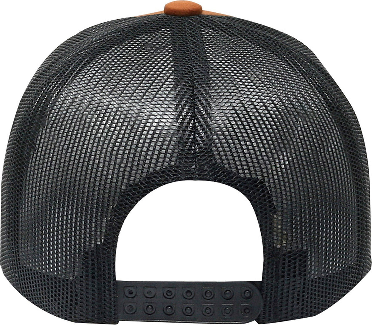 Cobra Cap C112 6 Panel Structured Poly/cotton Front Mesh Back - Caramel-black - Caramel Black