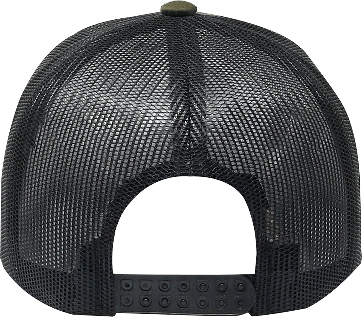 Cobra Cap C112 6 Panel Structured Poly/cotton Front Mesh Back - Loden Black