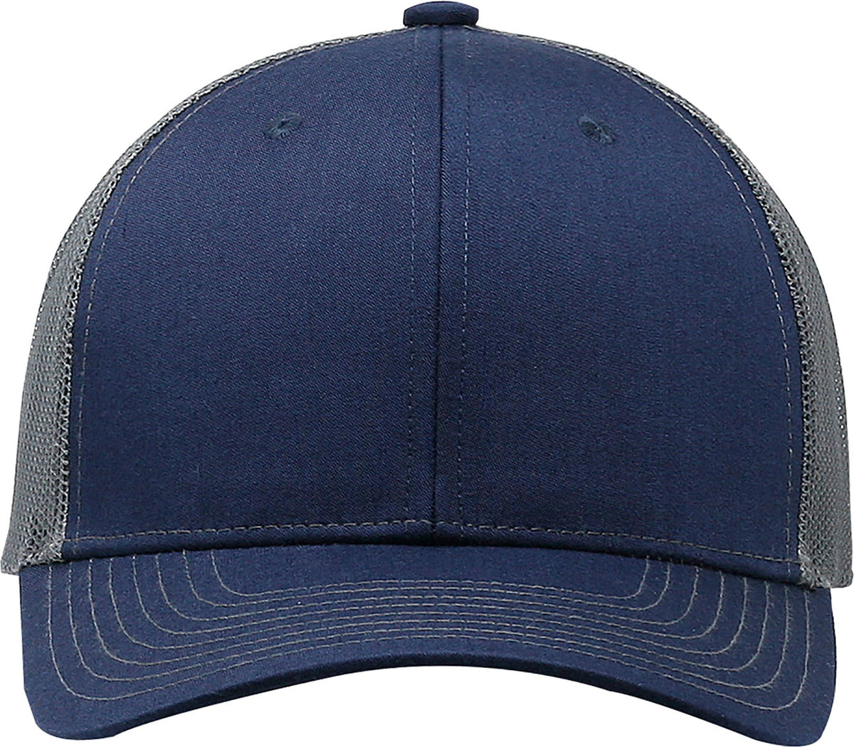 Cobra Cap C112 6 Panel Structured Poly/cotton Front Mesh Back - Navy Charcoal
