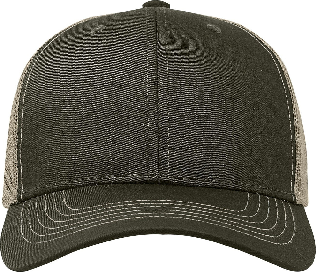 Cobra Cap C112 6 Panel Structured Poly/cotton Front Mesh Back - Olive Khaki