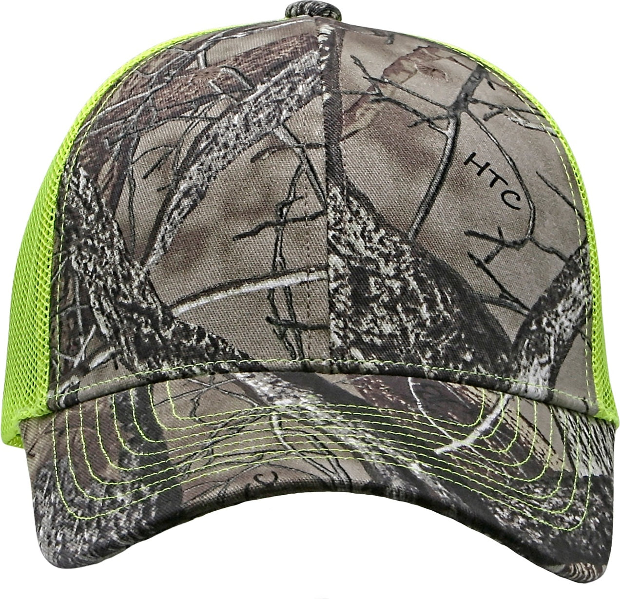 Cobra Cap C112-c 6 Panel Structured Poly/cotton Front Mesh Back Camo - Truetimber