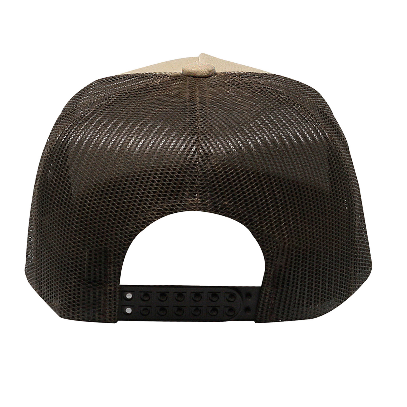 Cobra Cap C112f 5 Panel Structured Poly/cotton Front Mesh Back - Khaki Coffee