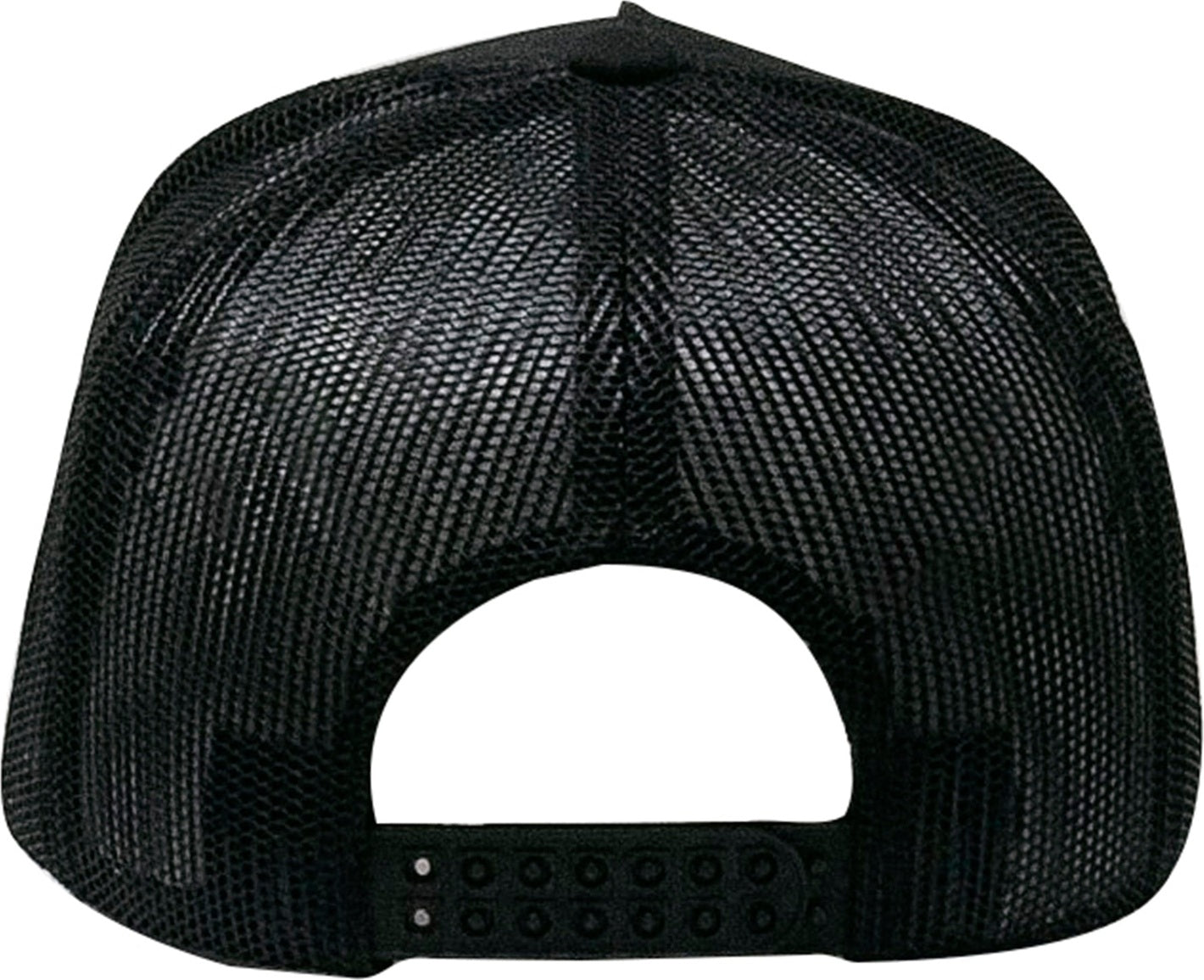 Cobra Cap C112fr 5 Panel Mixcolors Rope Structured Poly/cotton Front Mesh Back - Black White