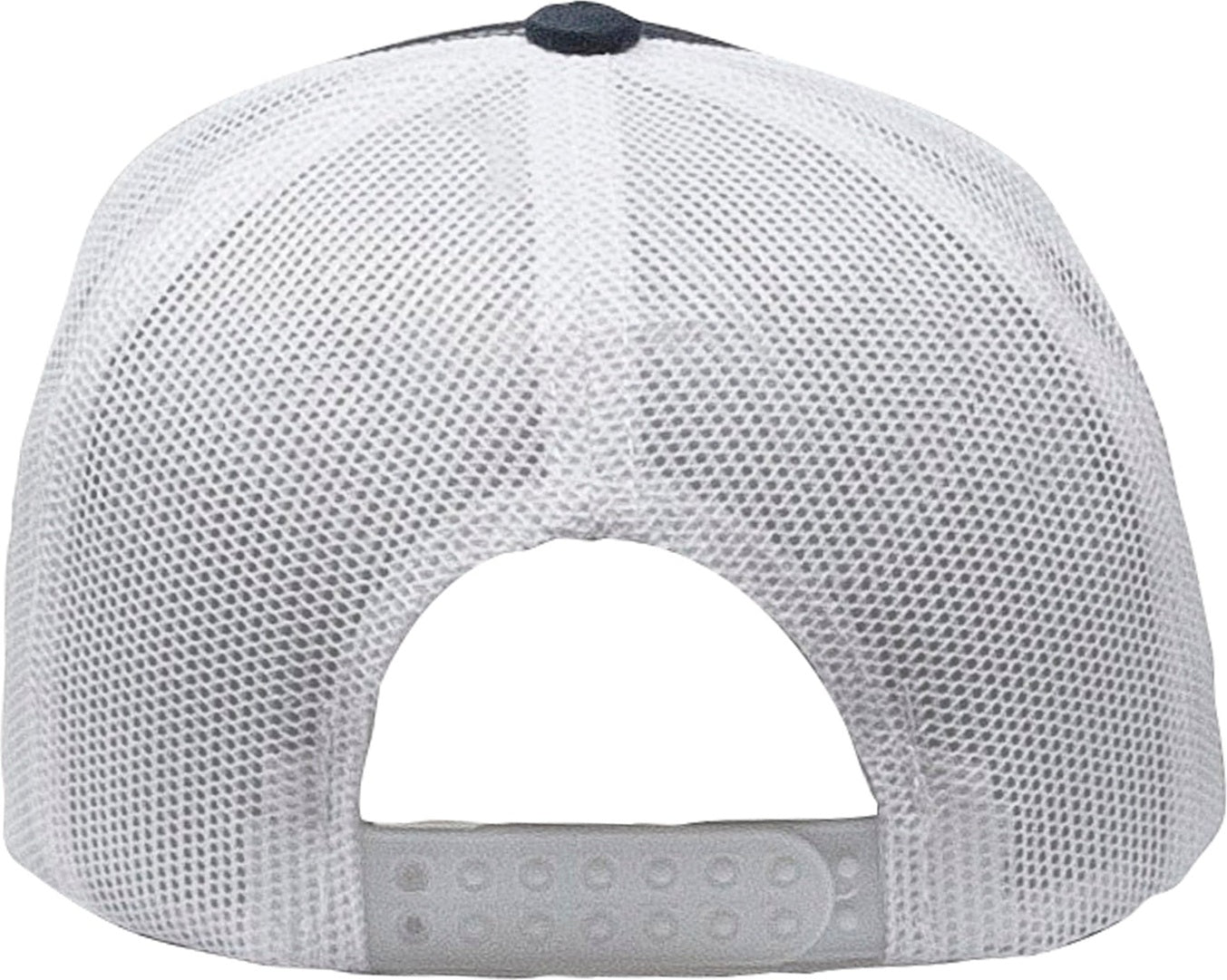 Cobra Cap C112fr 5 Panel Mixcolors Rope Structured Poly/cotton Front Mesh Back - Charcoal White Black