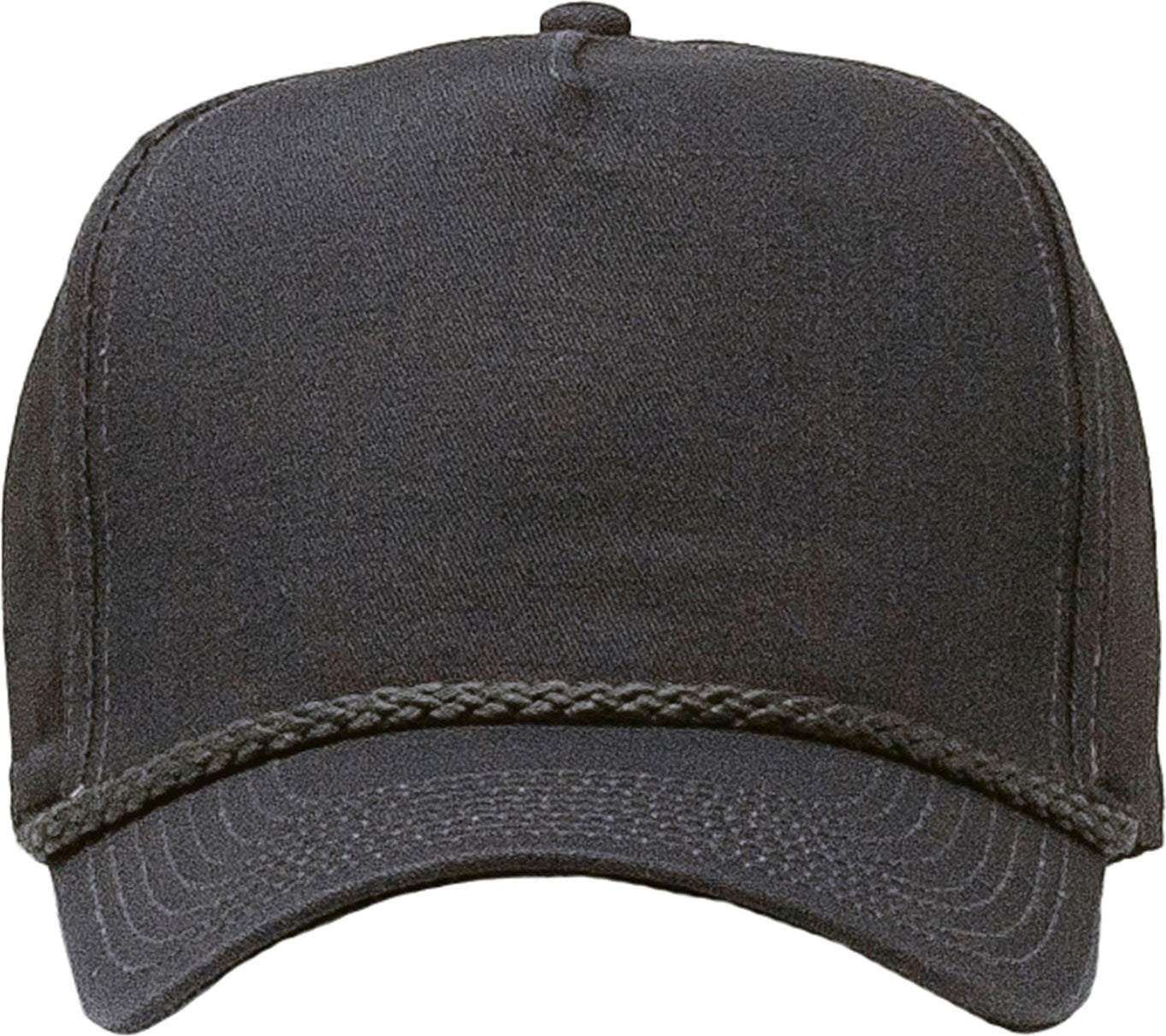 Cobra Cap C256 5 Panel Twill Snap Back Golf 7 Mm Rope Capsupgraded Tsg - Charcoal