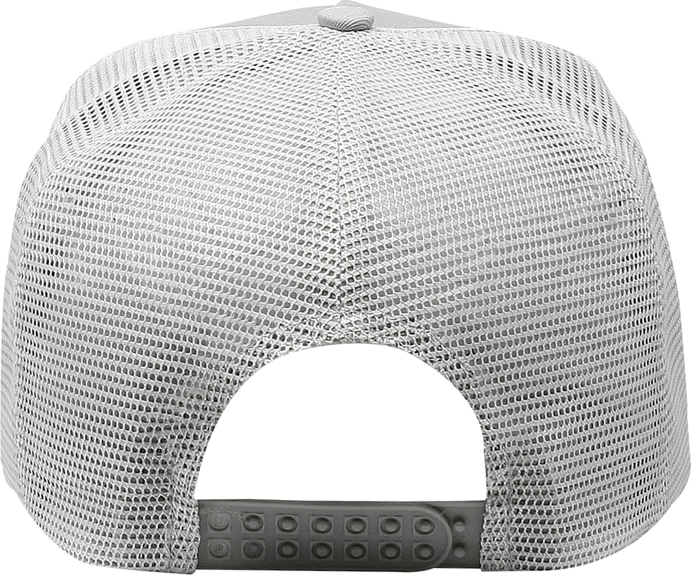 Cobra Cap C256m 5 Panel Cotton Twill Front Mesh Back 7 Mm Rope Upgraded Tsm - Gray