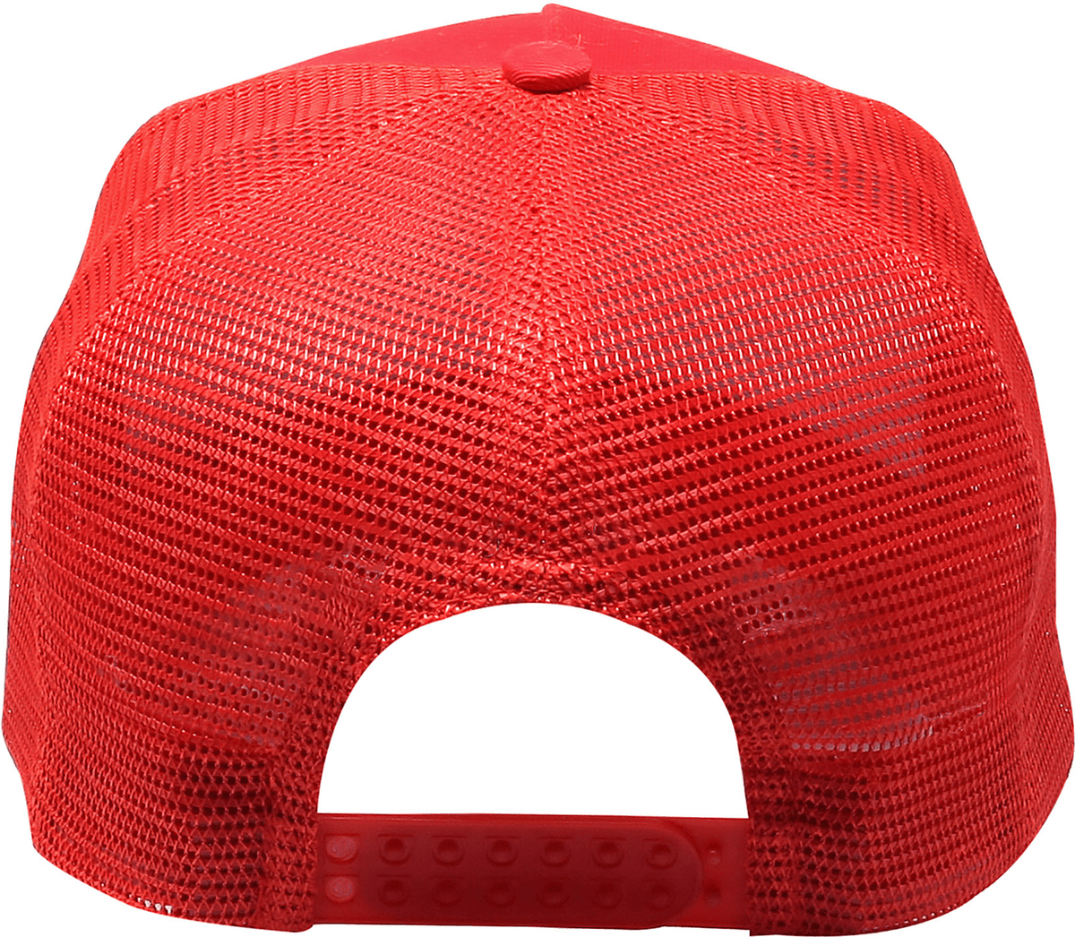 Cobra Cap C256m 5 Panel Cotton Twill Front Mesh Back 7 Mm Rope Upgraded Tsm - Red