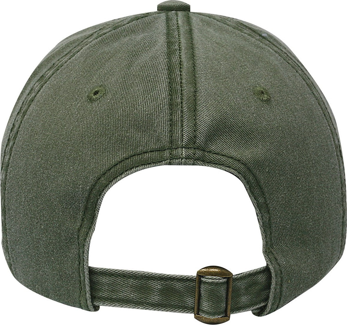 Cobra Cap C324 6 Panel Unstructured Pigment Dyed Heavy Cotton Twill - Olive