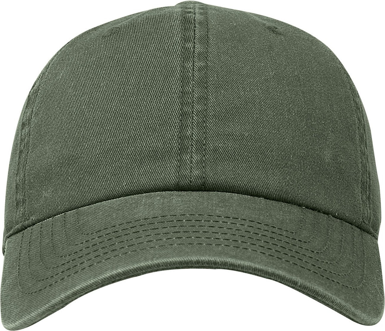 Cobra Cap C324 6 Panel Unstructured Pigment Dyed Heavy Cotton Twill - Olive
