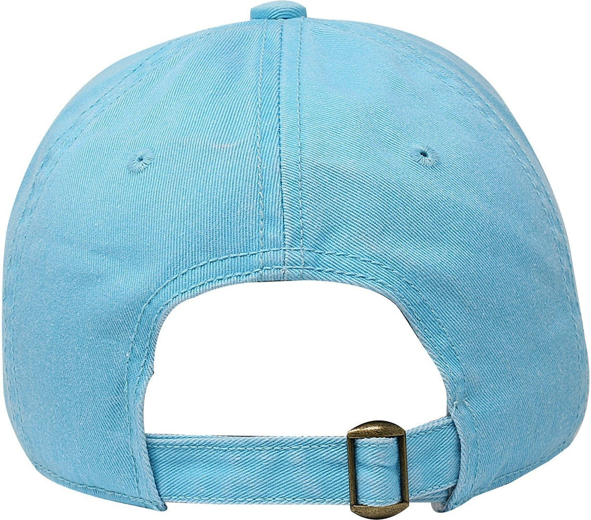 Cobra Cap C324 6 Panel Unstructured Pigment Dyed Heavy Cotton Twill - Columbia Blue