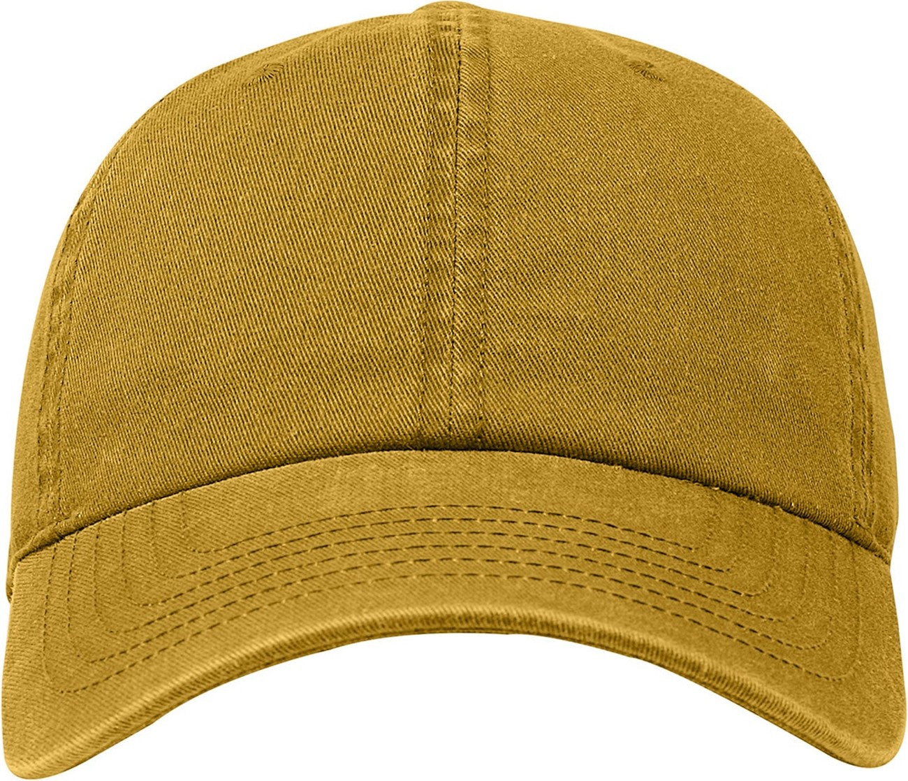 Cobra Cap C324 6 Panel Unstructured Pigment Dyed Heavy Cotton Twill - Mustard