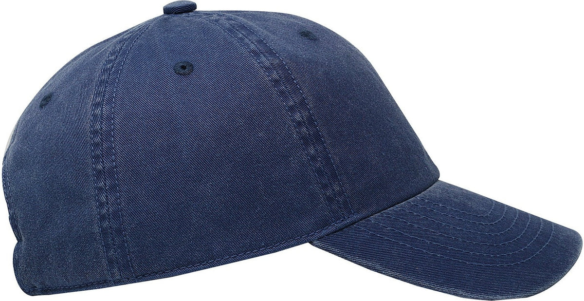 Cobra Cap C324 6 Panel Unstructured Pigment Dyed Heavy Cotton Twill - Navy