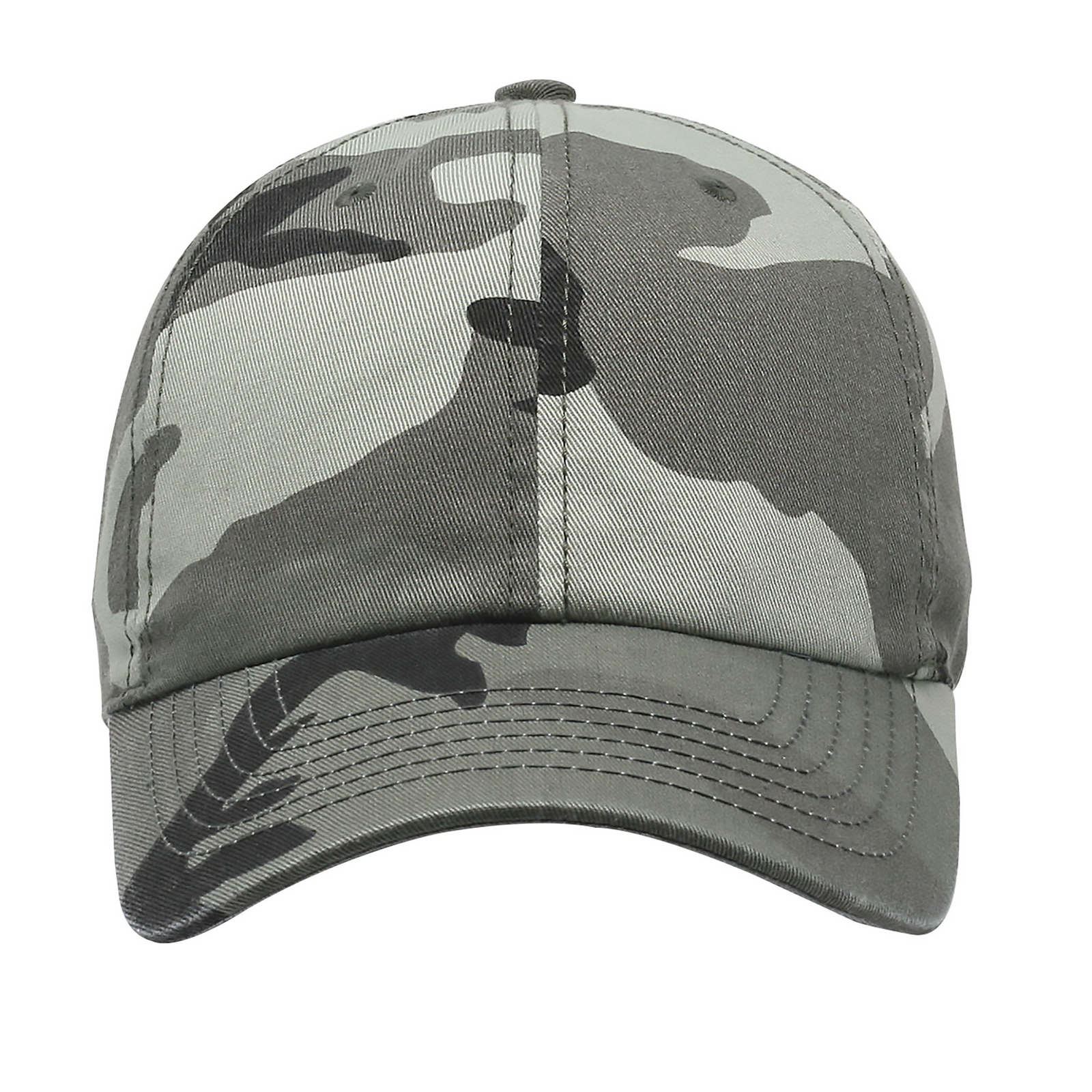 Cobra Cap C324 6 Panel Unstructured Pigment Dyed Heavy Cotton Twill - Urbancamo Gray