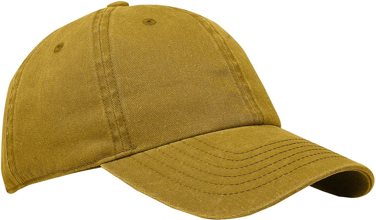 Cobra Cap C324 6 Panel Unstructured Pigment Dyed Heavy Cotton Twill - Mustard