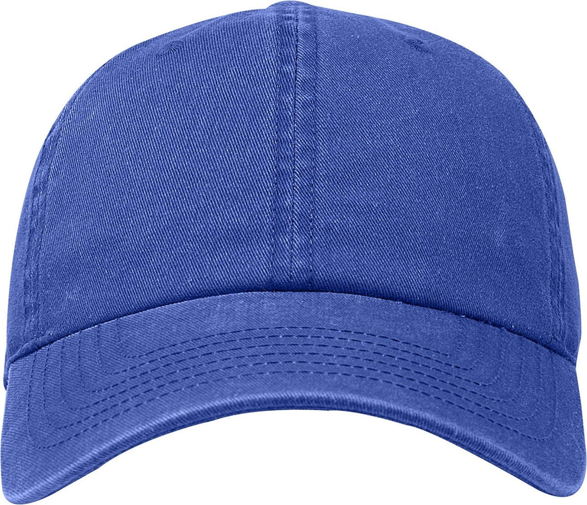 Cobra Cap C324 6 Panel Unstructured Pigment Dyed Heavy Cotton Twill - Royal