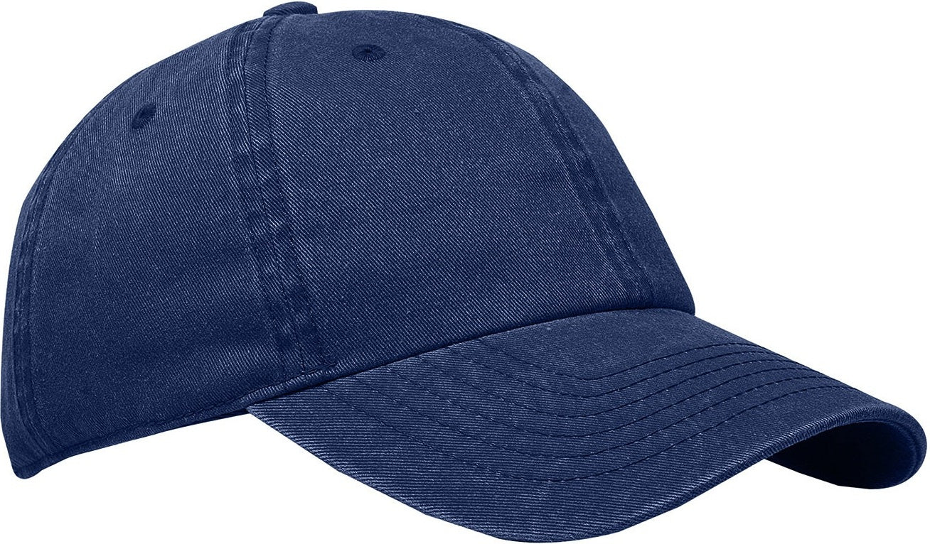 Cobra Cap C324 6 Panel Unstructured Pigment Dyed Heavy Cotton Twill - Navy