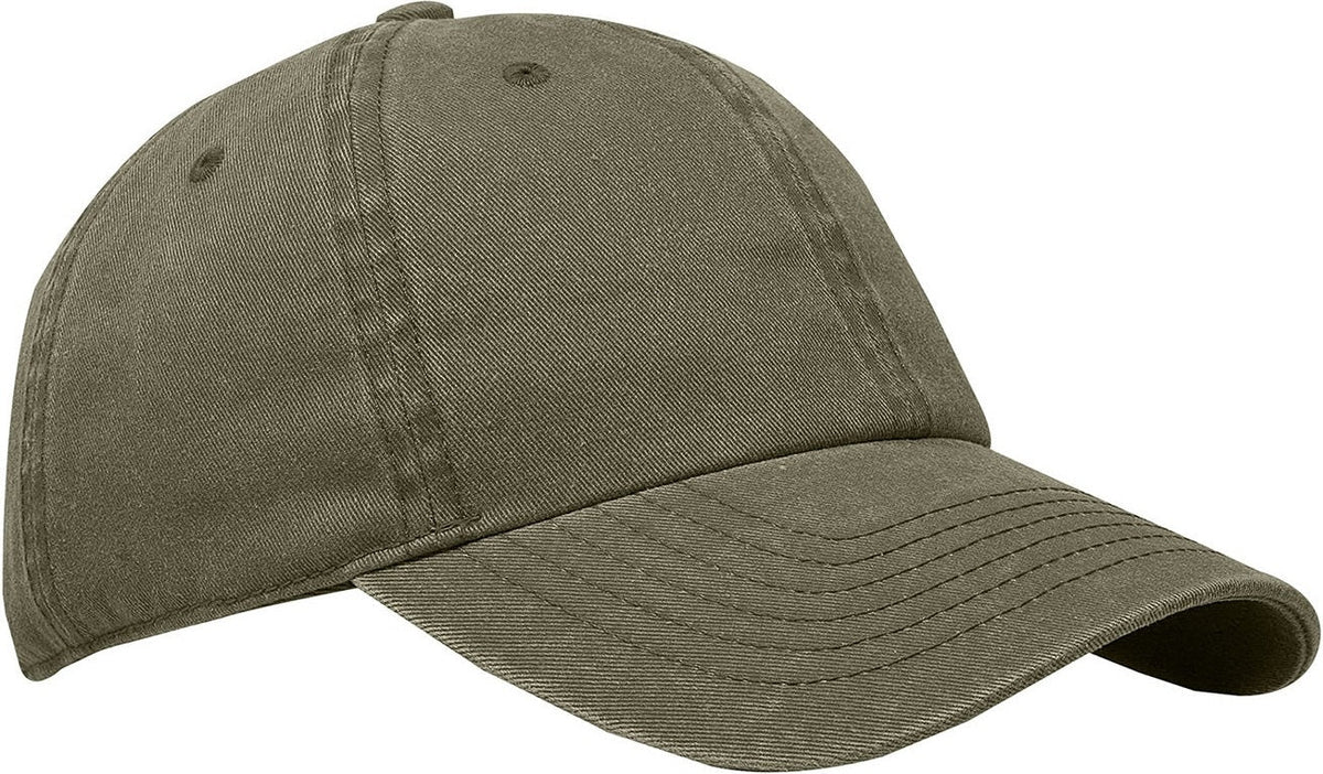 Cobra Cap C324 6 Panel Unstructured Pigment Dyed Heavy Cotton Twill - Khaki