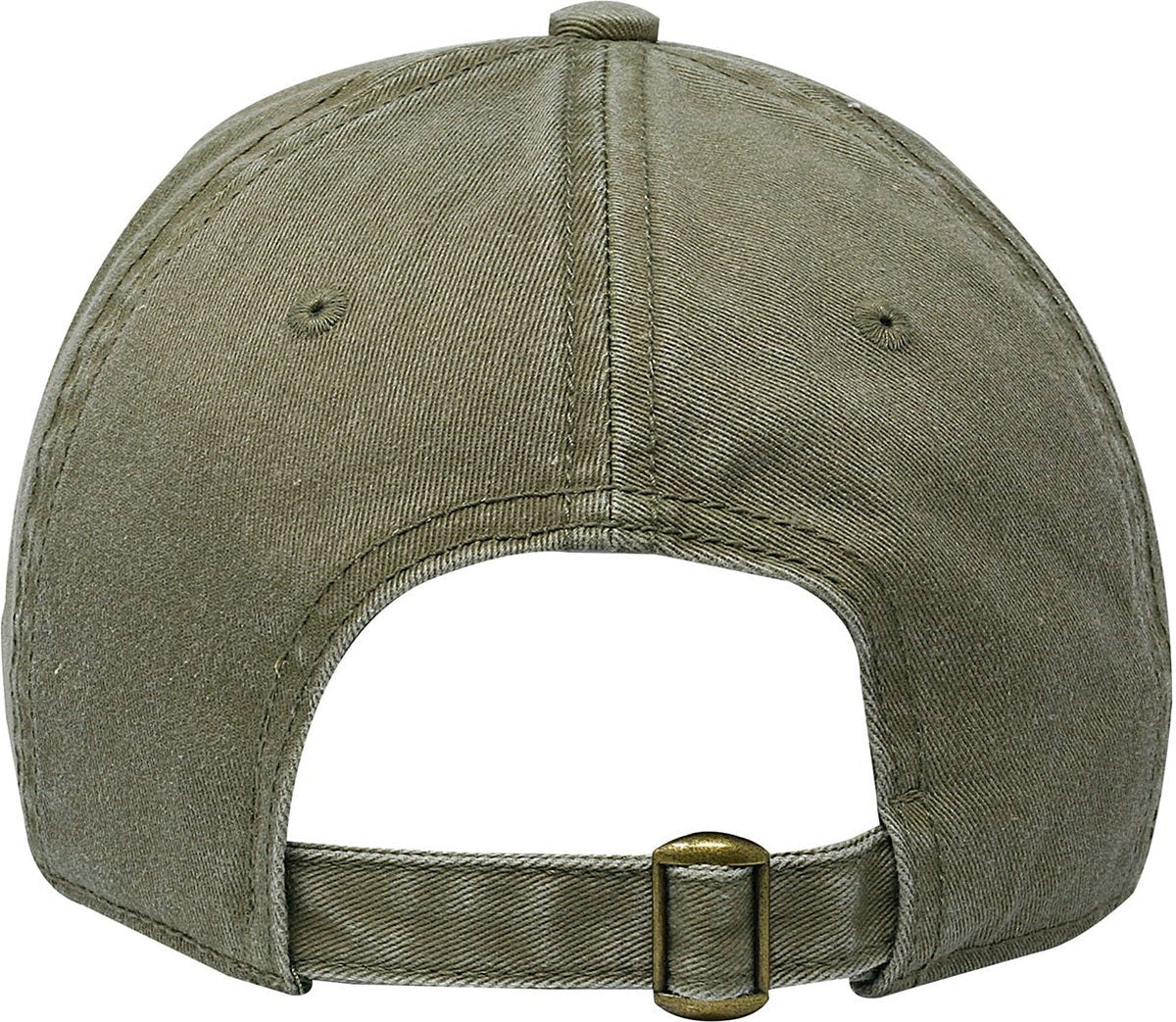 Cobra Cap C324 6 Panel Unstructured Pigment Dyed Heavy Cotton Twill - Khaki