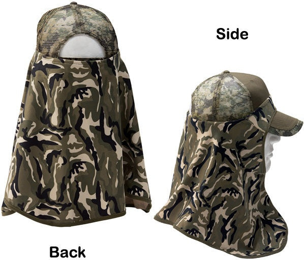 Cobra Cap Cs-cl Flex Cool off Camo Shade Long - Vintage