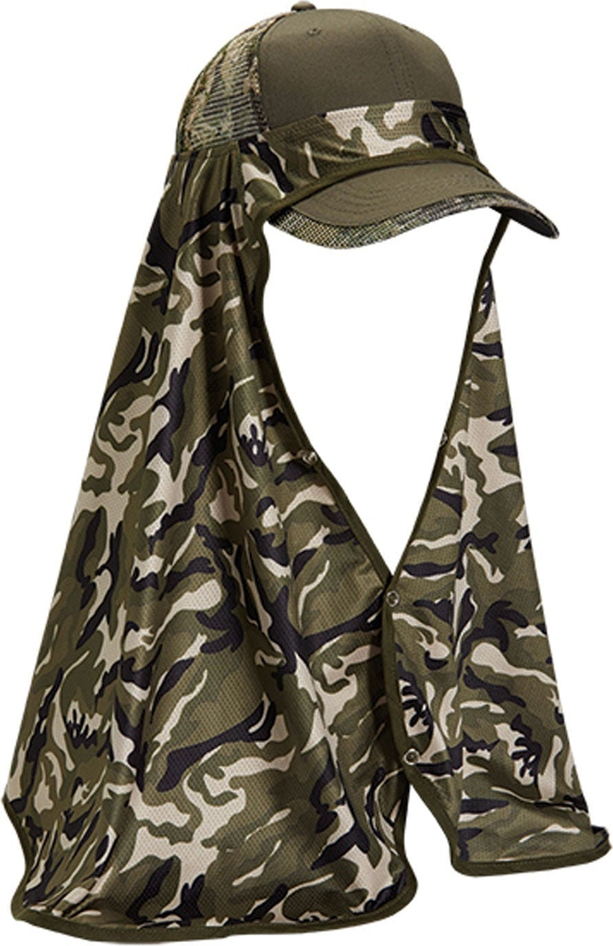 Cobra Cap Cs-cl Flex Cool off Camo Shade Long - Vintage