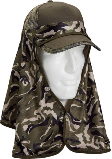 Cobra Cap Cs-cs Flex Cool off Camo Shade Short - Vintage