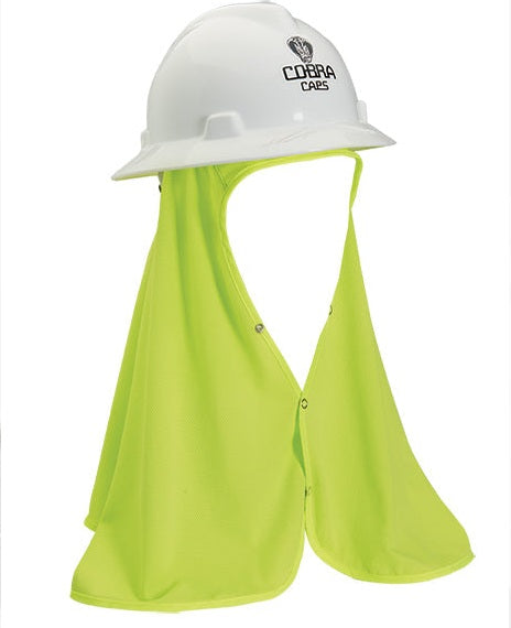 Cobra Cap Cs-l Flex Cool off Shade Long - Safety Yellow