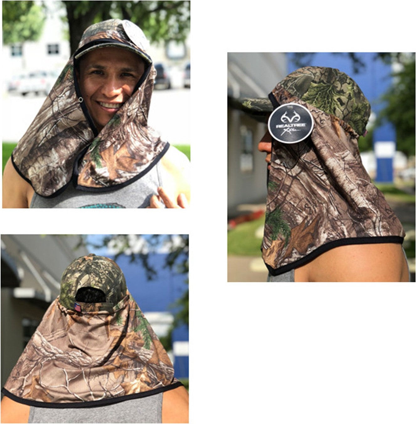 Cobra Cap Cs-lcs Flex Cool off Licensed Camo Shade - Realtree
