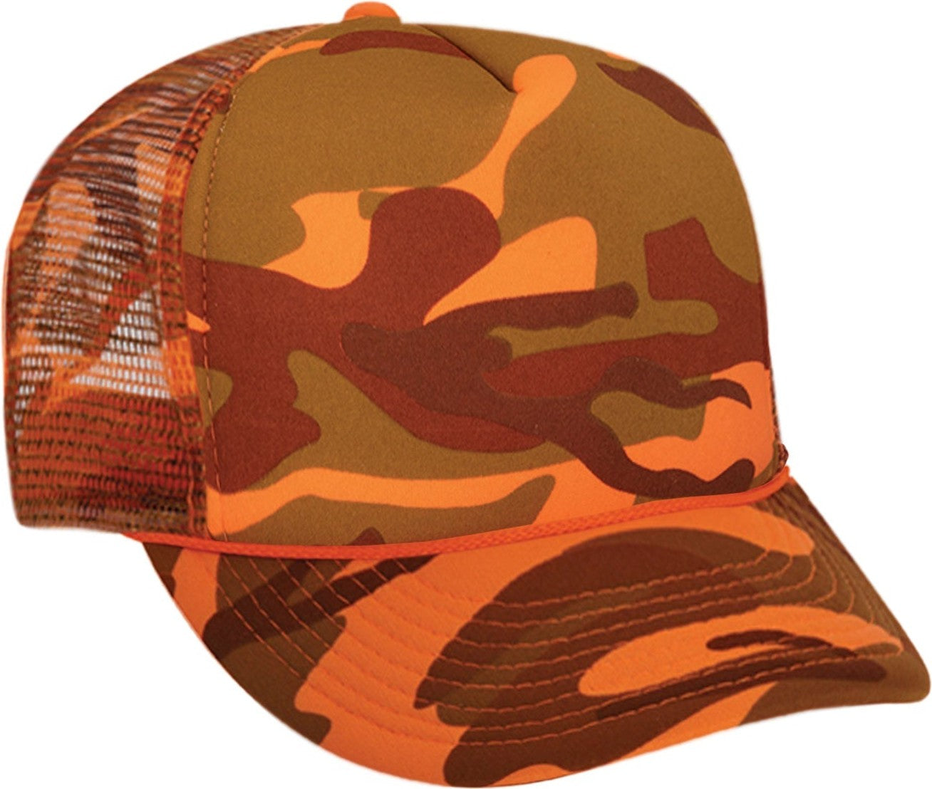 Cobra Cap Csm Camo Summer Mesh Back (camo Pattern Different from the Picture) - Orange