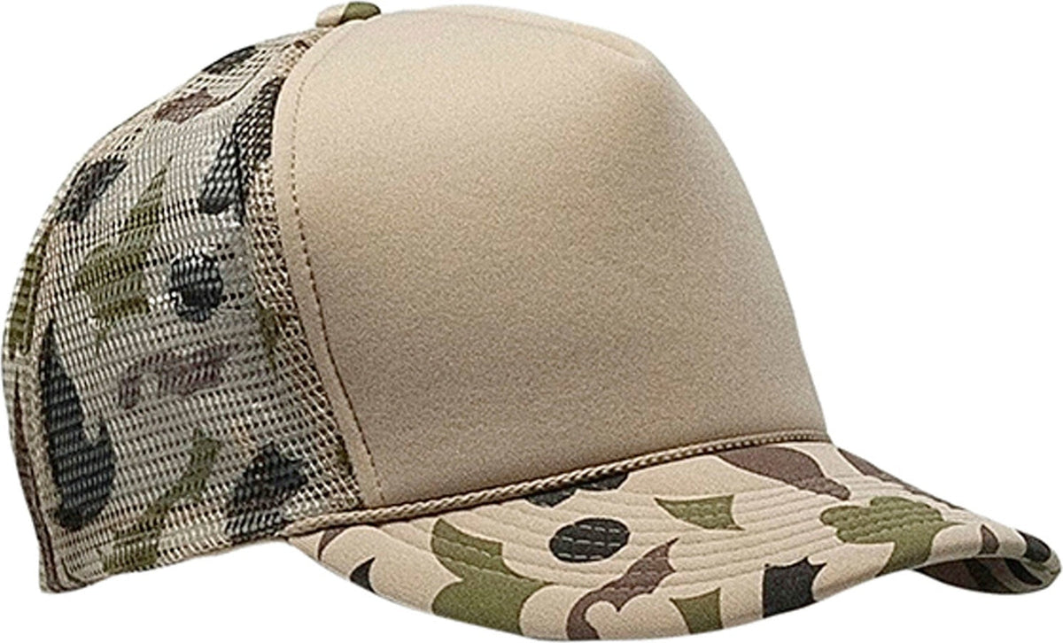 Cobra Cap Csm Camo Summer Mesh Back - Khaki