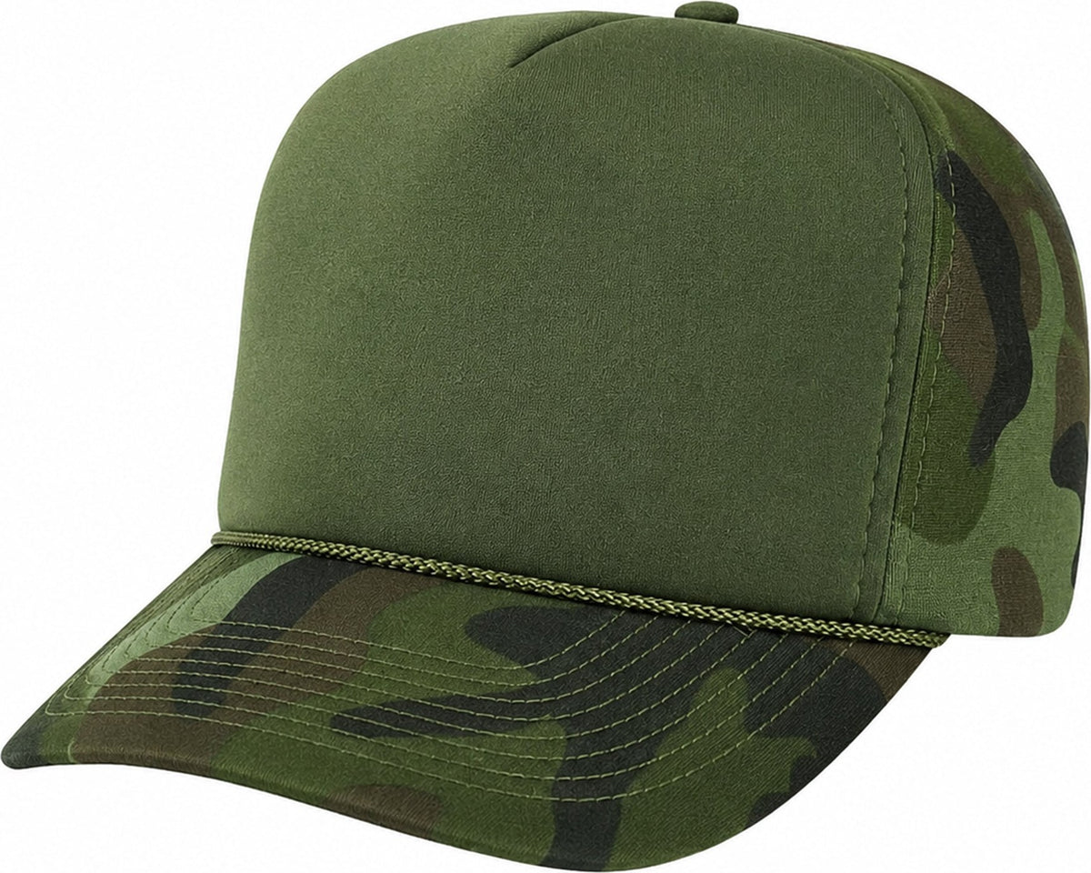 Cobra Cap Cwc Camo Winter Foam - Olive