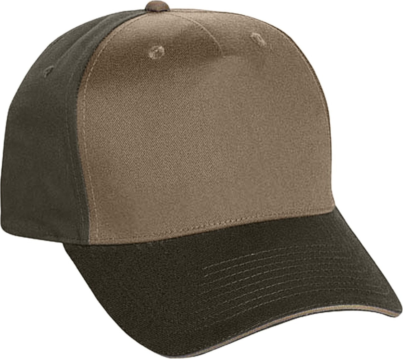 Cobra Cap Eco-5 5 Panel Recycled Pet Eco Friendly - Khaki Olive
