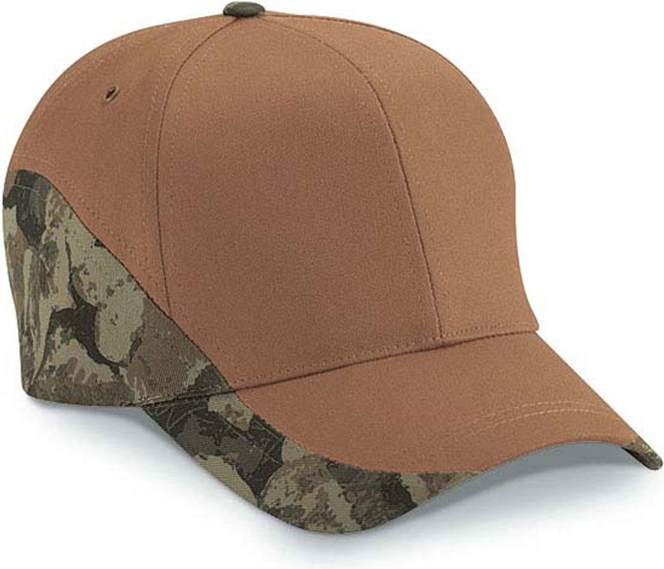 Cobra Cap Etv-c 6 Panel Edged Twill Camo - Caramel Bs