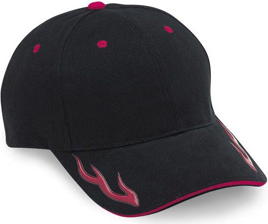 Cobra Cap Fsn-6 6 Panel Fusion 3d Pattern - Horn Black